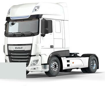 Levně Barva na auto ve spreji DAF 1427343 ICE WHITE DAF (RVI 00389) kvalita autolaku Profesionální (2K)