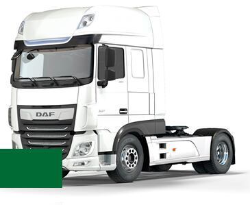 Levně Barva na auto ve spreji DAF 1790590 GREEN kvalita autolaku Profesionální (2K)