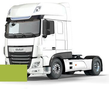 Levně Barva na auto ve spreji DAF 1883269 V. VLIET GROEN kvalita autolaku Profesionální (2K)