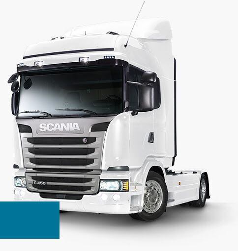 Levně Autolak ve spreji Scania 1527327 BLUE kvalita autolaku Profesionální (2K)