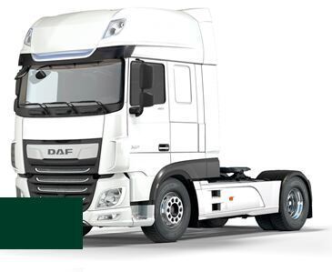 Levně Barva na auto ve spreji DAF 4931 CHASSIS MOOSGRUEN RAL6005+FLATTENING BAS kvalita autolaku Profesionální (2K)