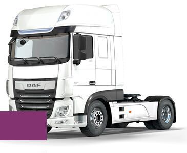 Levně Barva na auto ve spreji DAF CB742-RED ARCLID RED kvalita autolaku Profesionální (2K)