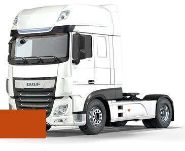 Levně Barva na auto ve spreji DAF 1949722 MB2501 ORANJE kvalita autolaku Profesionální (2K)