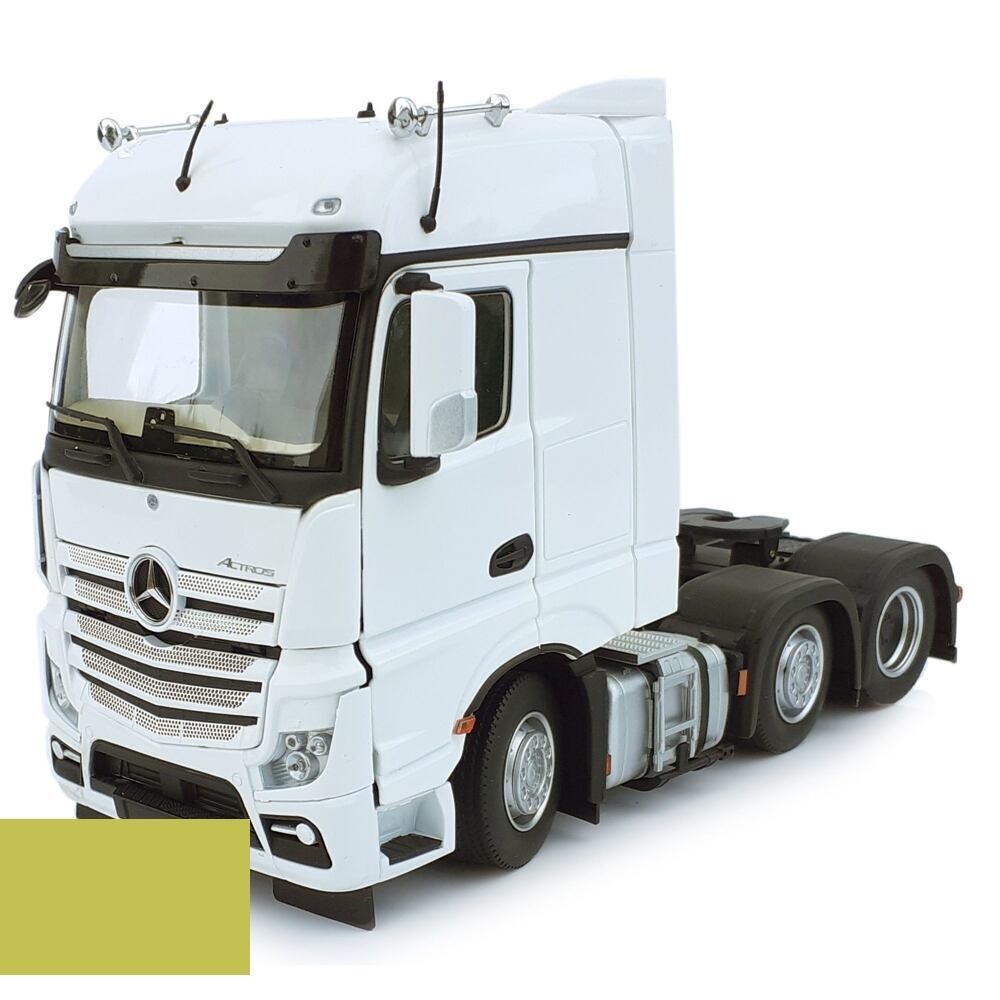 Levně Autolak ve spreji Mercedes Truck 6840 HELLGELBGRUEN kvalita autolaku Profesionální (2K)