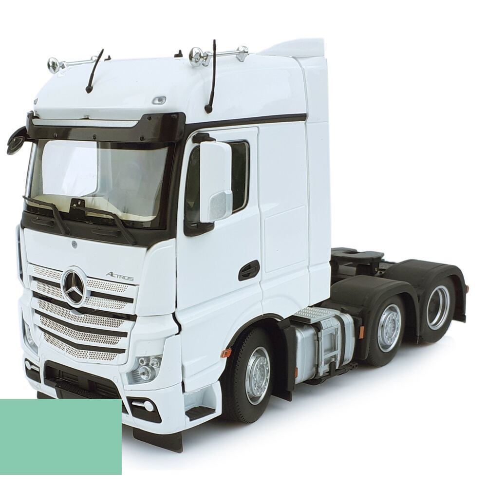 Levně Autolak ve spreji Mercedes Truck 6468 PASTELLTUERKISGRUEN kvalita autolaku Profesionální (2K)