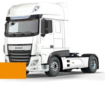 Levně Barva na auto ve spreji DAF 1883068 JACK RICHARDS YELLOW kvalita autolaku Profesionální (2K)