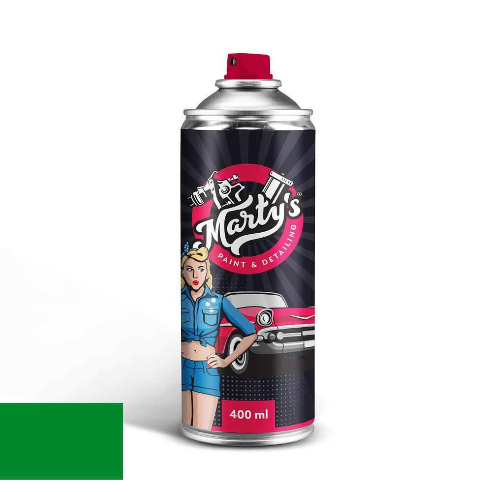 Levně Barva na auto ve spreji Ford PTT PANTONE GREEN kvalita autolaku Profesionální (2K)