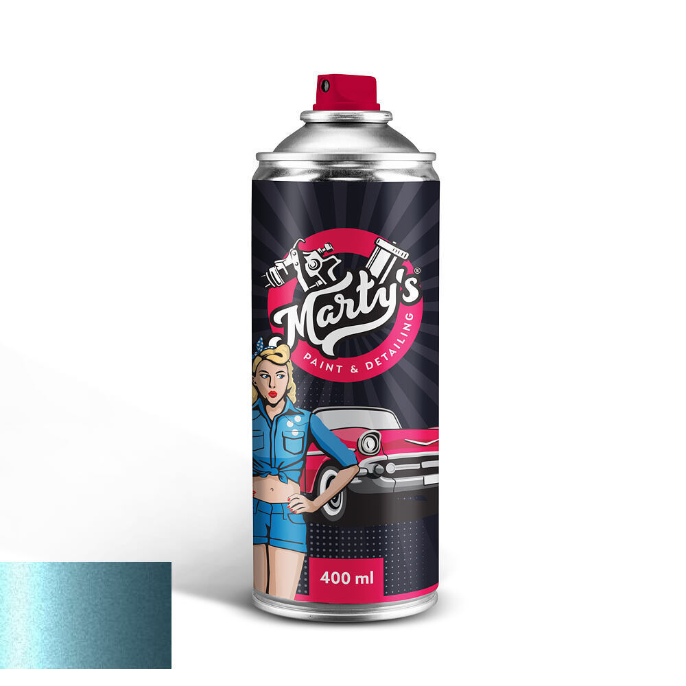 Levně Autolak ve spreji Nissan NG CORAL BLUE