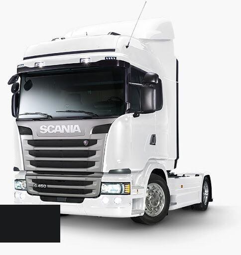 Levně Autolak ve spreji Scania 1426510 BLACK RAL9011 kvalita autolaku Profesionální (2K)