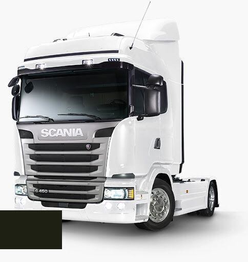 Levně Autolak ve spreji Scania 1396103 SCANIA DUNKELGRUEN kvalita autolaku Profesionální (2K)