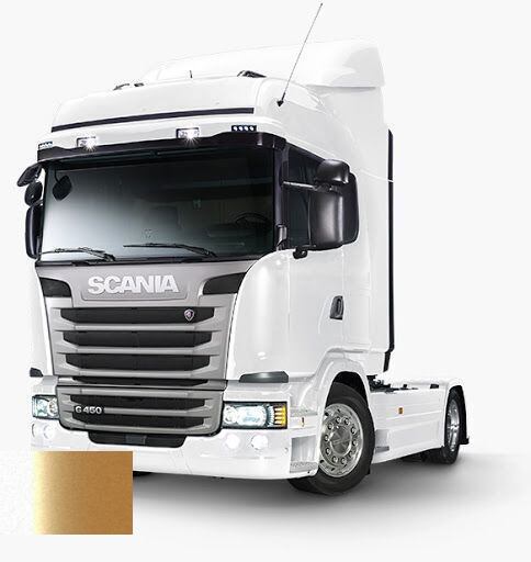 Levně Autolak ve spreji Scania 2 SABBIA DORATA