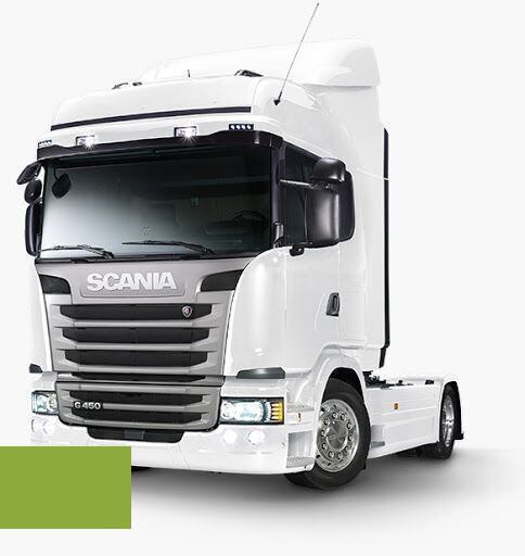 Levně Autolak ve spreji Scania 1527325 LIGHT GREEN SADELLA kvalita autolaku Profesionální (2K)