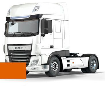 Levně Barva na auto ve spreji DAF CB368ORAN VAN DEN BOSCH ORANJE kvalita autolaku Profesionální (2K)