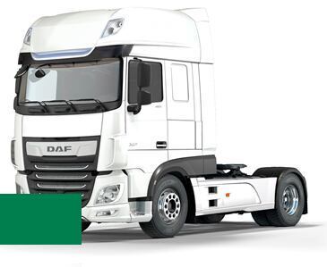 Levně Barva na auto ve spreji DAF 1905995 SIGNAL GRUEN RAL6032 kvalita autolaku Profesionální (2K)