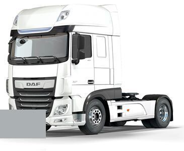 Levně Barva na auto ve spreji DAF 1263833 CHASSIS CARGO GREY kvalita autolaku Profesionální (2K)
