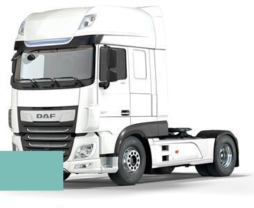 Levně Barva na auto ve spreji DAF 1263826 LICHTGRUEN RAL6027 kvalita autolaku Profesionální (2K)