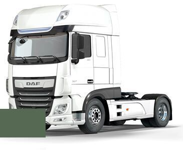 Levně Barva na auto ve spreji DAF 1314252 UNIMOG GROEN DB6277 kvalita autolaku Profesionální (2K)