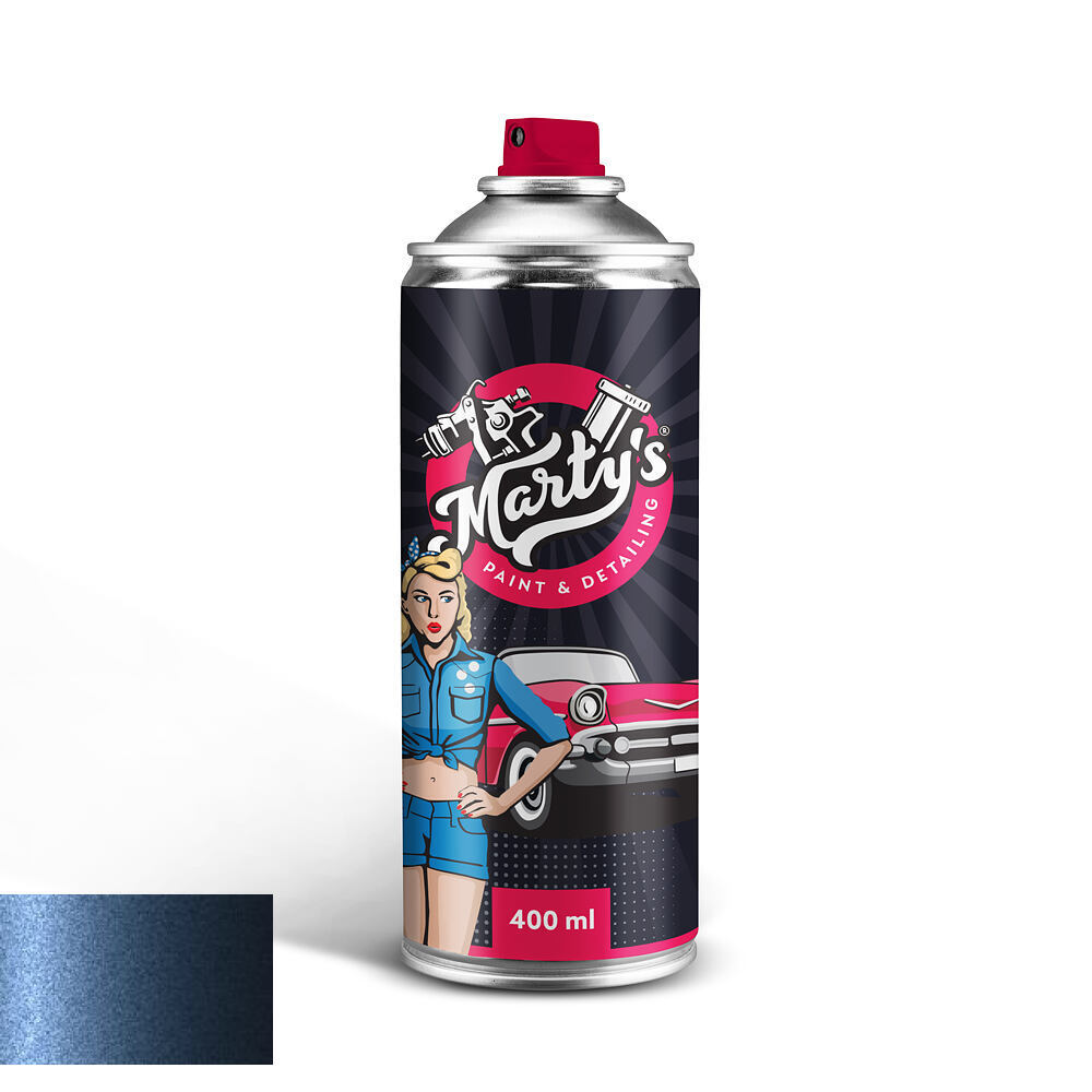 Levně Barva na auto ve spreji Ford 5DVEWWA JEANS BLUE MET