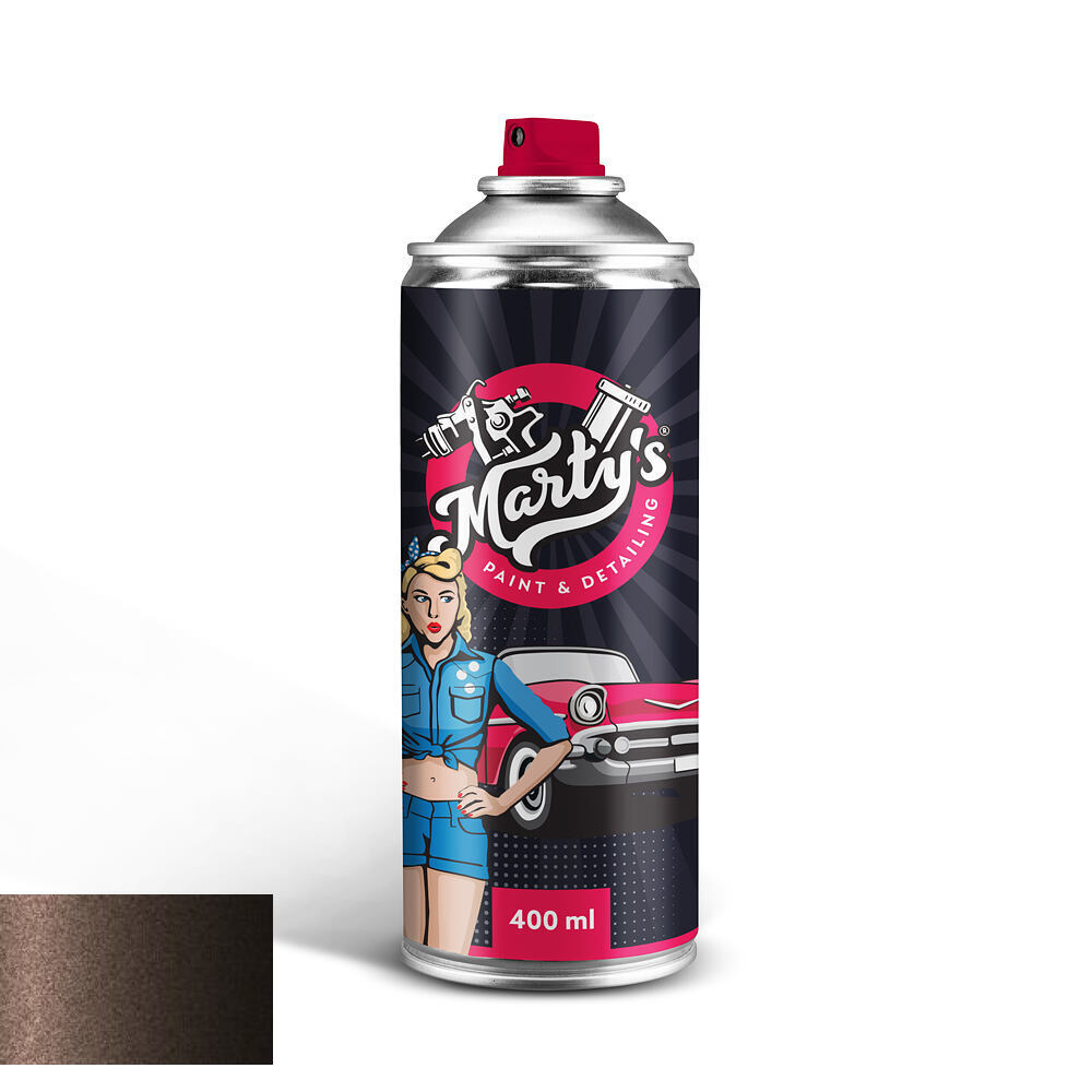 Levně Autolak ve spreji Tesla PMAB SYCAMORE BROWN MET