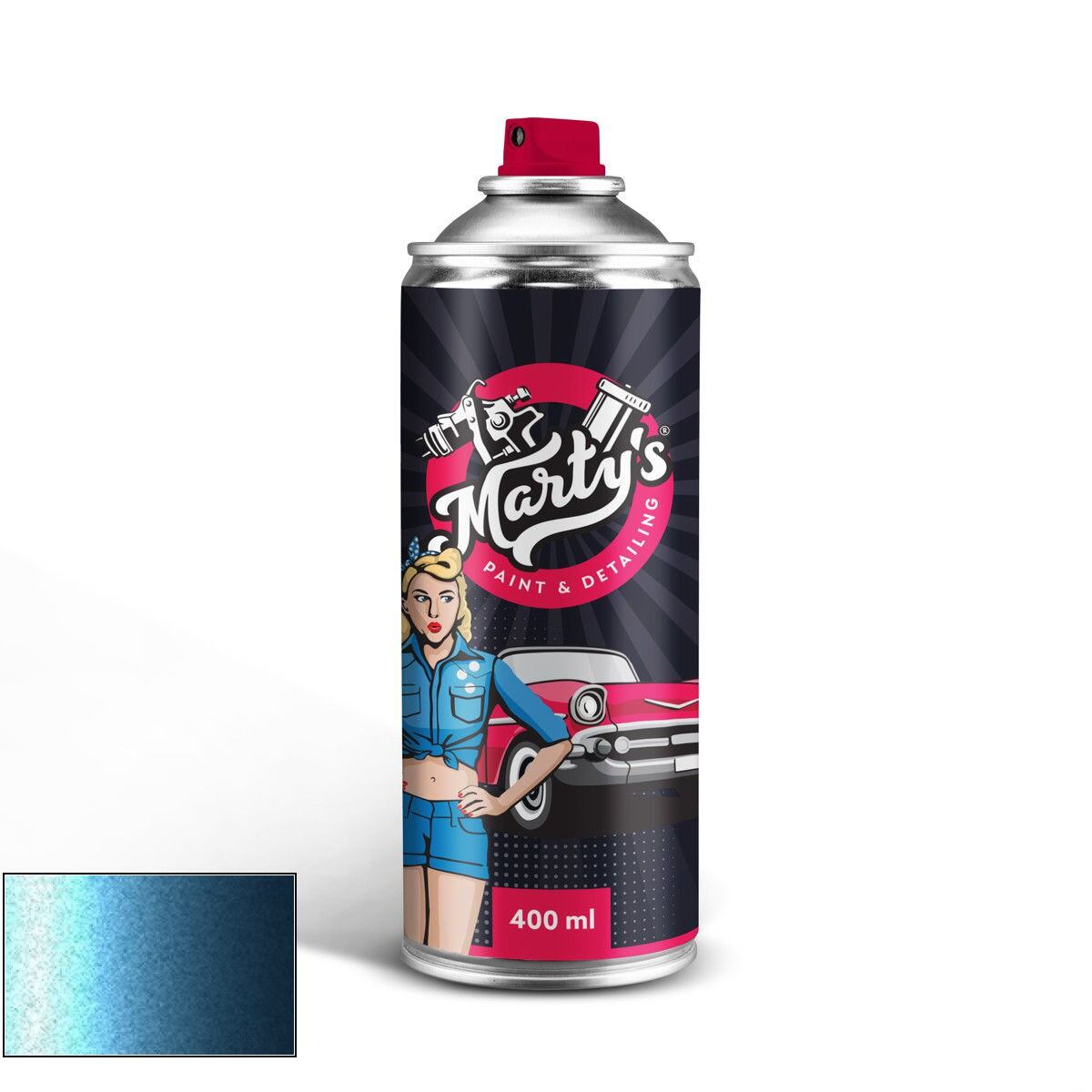 Levně Barva ve spreji Porsche 3F3 Azzurro California