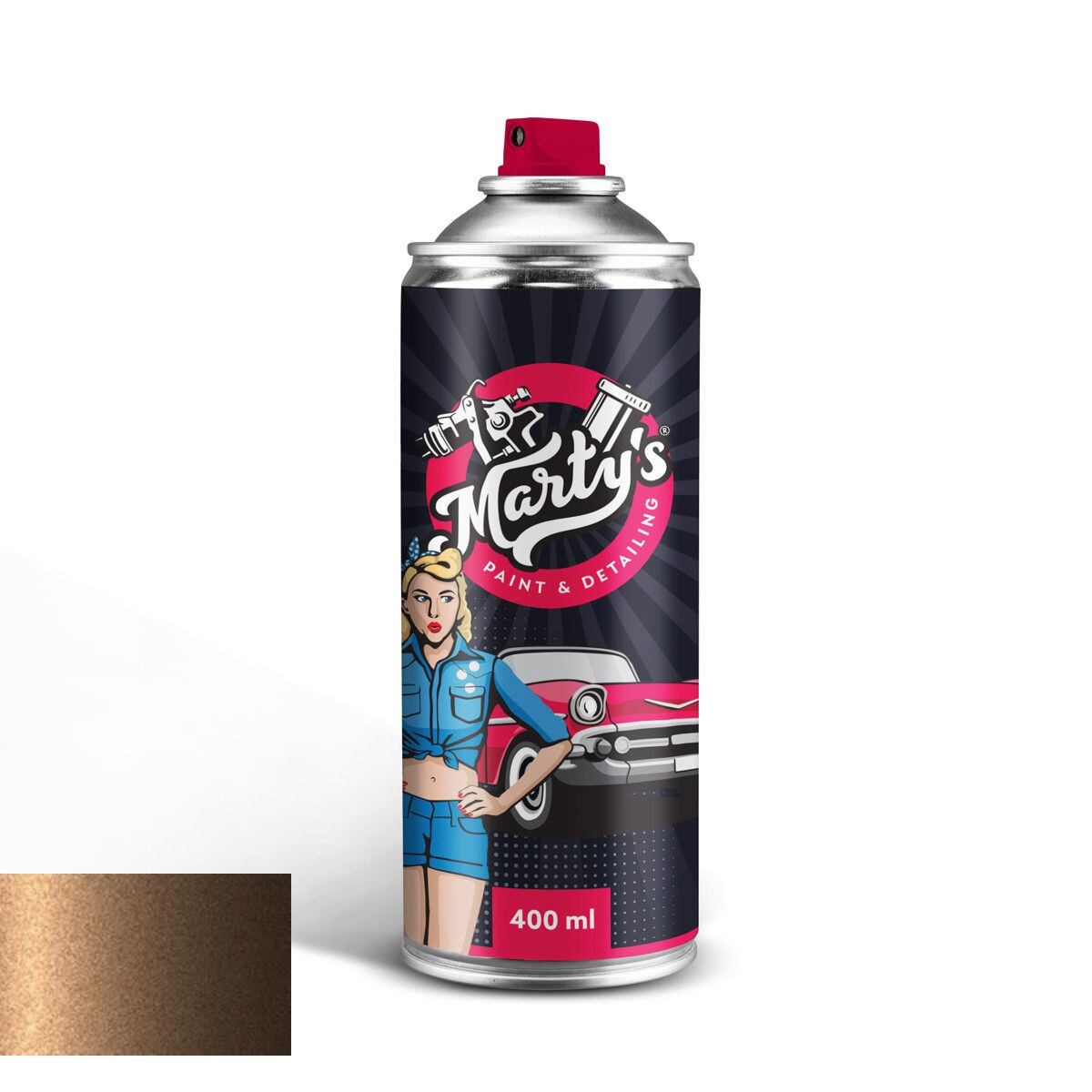Levně Autolak ve spreji Opel 41V Soft Bronze
