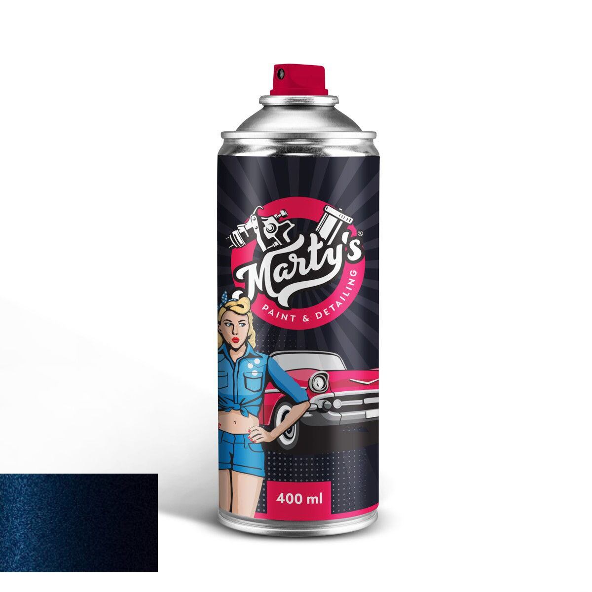 Levně Autolak ve spreji Chrysler KBU True Blue Met