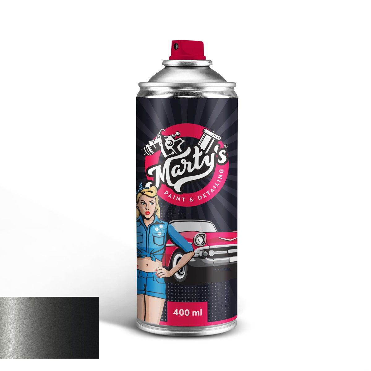 Levně Autolak ve spreji Citroen KZB Gris Grafito