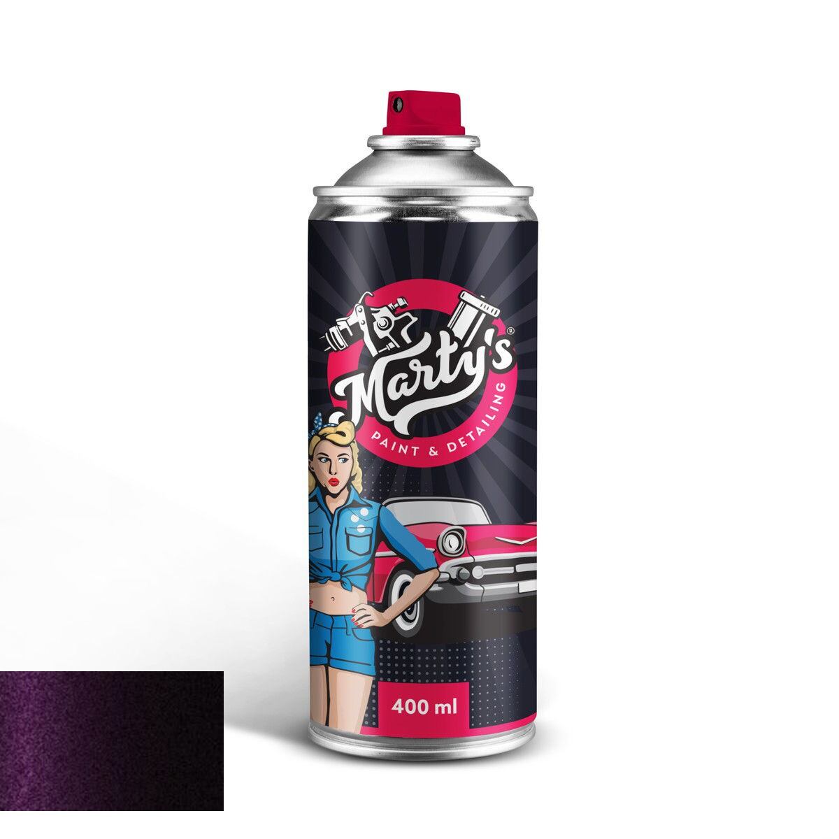 Levně Autolak ve spreji Chrysler 528B Purple Aurora