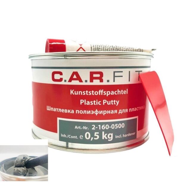 C.A.R.FIT Plastic Etanșant plastic negru 500g
